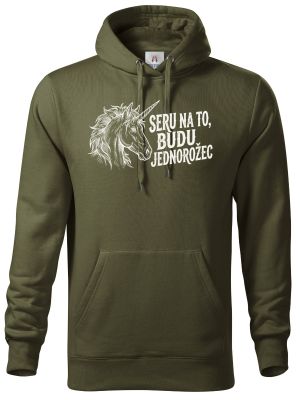 Budu jednorožec, bílý potisk