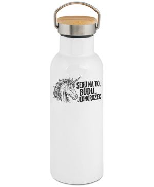 Budu jednorožec, černý potisk