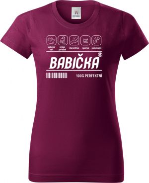 Čárový kód BABIČKA