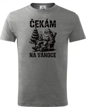 Čekám na Vánoce, černý tisk