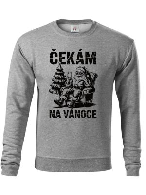 Čekám na Vánoce, černý tisk