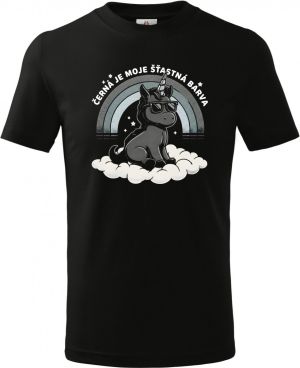 Černá je moje šťastná barva, jednorožec