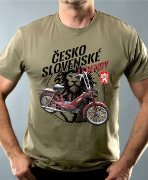 Československé legendy - Babetta 207, červená, V5