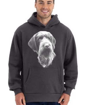 Český fousek, bílý tisk