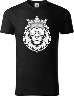 Český lev v brýlích, bílý tisk