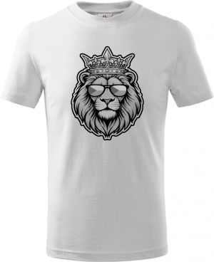 Český lev v brýlích, černý tisk