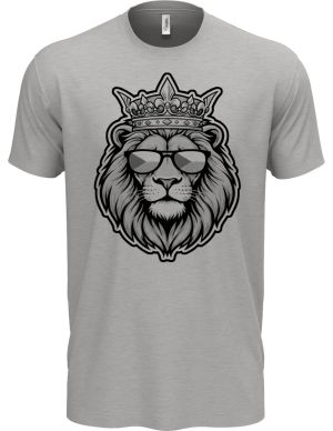 Český lev v brýlích, černý tisk