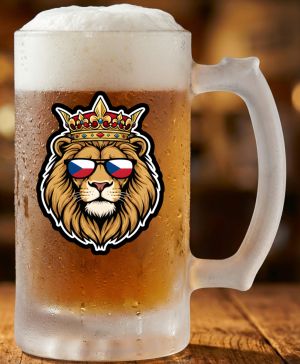 Český lev v brýlích