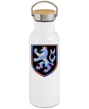 Český lev v duhových barvách