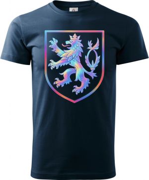Český lev v duhových barvách