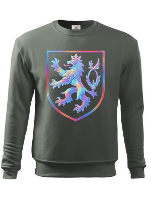 Český lev v duhových barvách