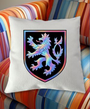 Český lev v duhových barvách