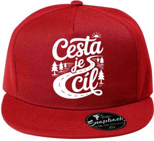 Cesta je cíl, bílý tisk