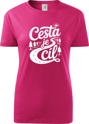 Cesta je cíl, bílý tisk