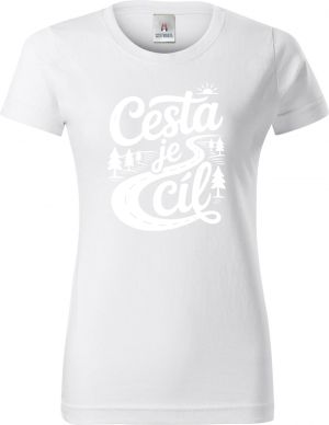 Cesta je cíl, bílý tisk