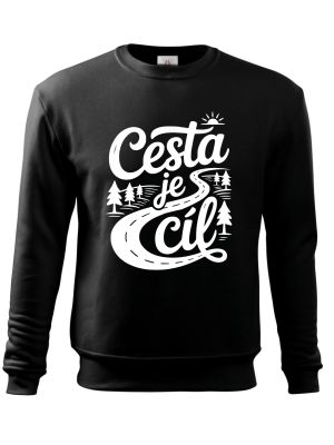 Cesta je cíl, bílý tisk