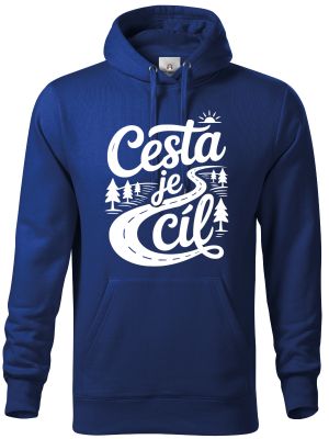 Cesta je cíl, bílý tisk