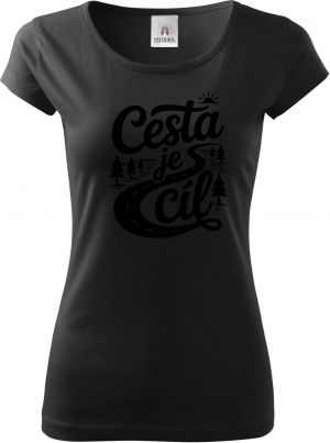 Cesta je cíl, černý tisk