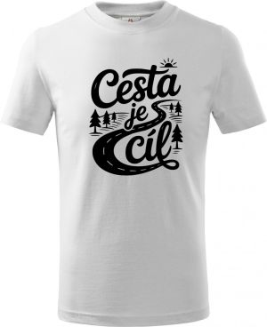 Cesta je cíl, černý tisk