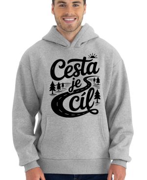 Cesta je cíl, černý tisk