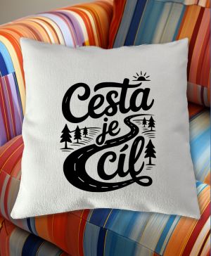 Cesta je cíl, černý tisk