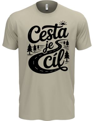 Cesta je cíl, černý tisk