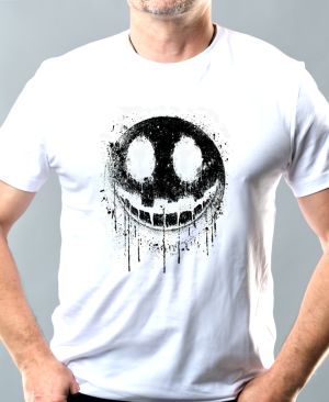 Chaos smile, černý tisk