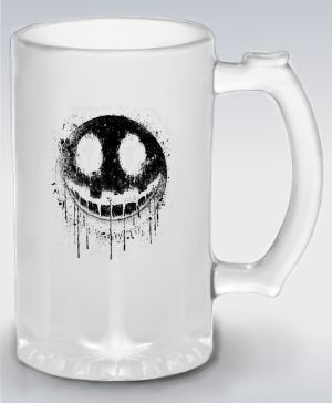 Chaos smile, černý tisk
