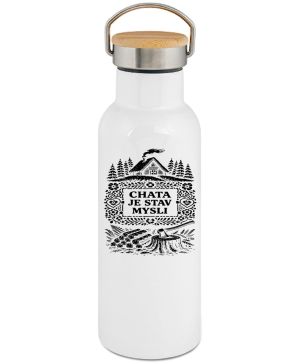 Chata je stav mysli, černý potisk