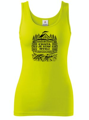 Chata je stav mysli, černý potisk