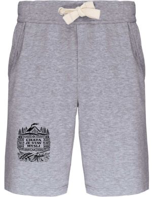 Chata je stav mysli, černý potisk