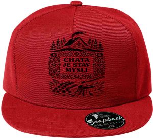 Chata je stav mysli, černý potisk