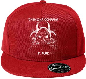 Chemická ochrana 31. pluk, bílý tisk