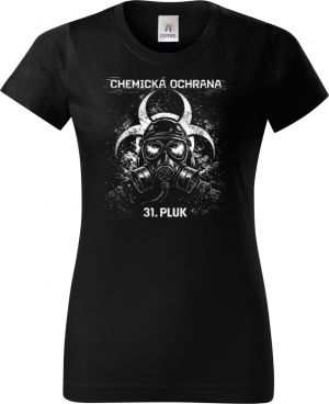 Chemická ochrana 31. pluk, bílý tisk