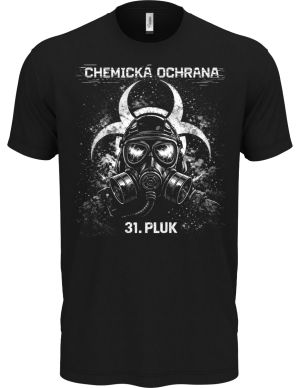 Chemická ochrana 31. pluk, bílý tisk