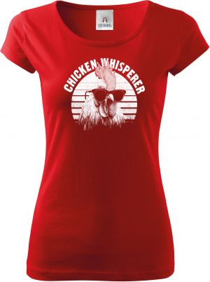 Chicken Whisperer, bílý potisk