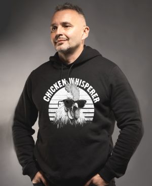 Chicken Whisperer, bílý potisk