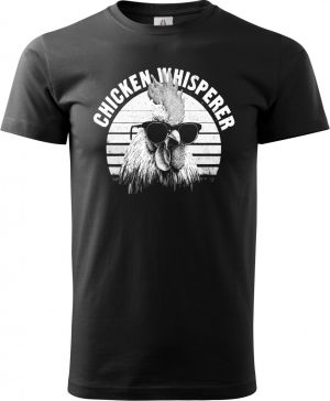 Chicken Whisperer, bílý potisk