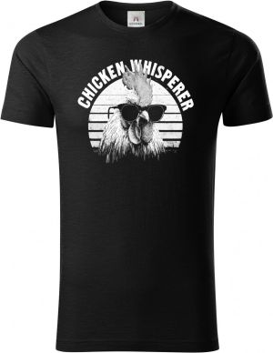 Chicken Whisperer, bílý potisk