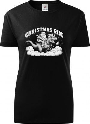 Christmas Ride, bílý potisk
