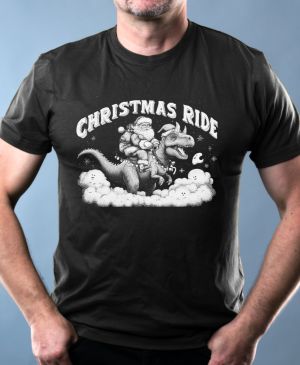 Christmas Ride, bílý potisk