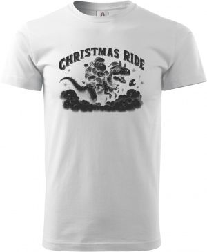 Christmas Ride, černý potisk