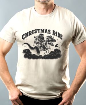 Christmas Ride, černý potisk