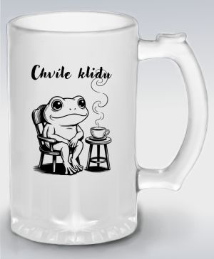 Chvíle klidu, černý tisk