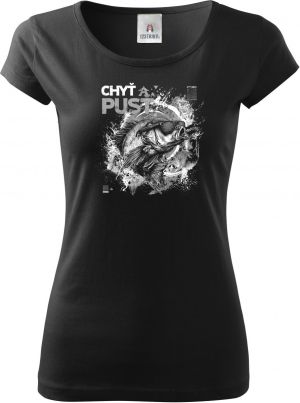 Chyť a pusť, V2, bílý potisk