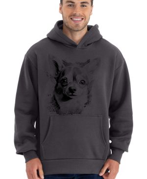 Čivava, černý tisk