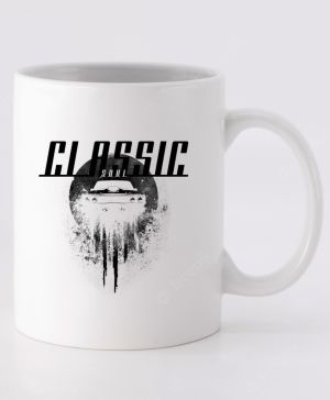 Classic Soul, pro milovníky klasických aut, bílý tisk