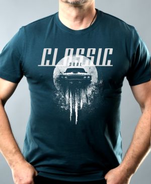 Classic Soul, pro milovníky klasických aut, bílý tisk