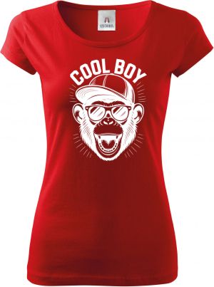 Cool boy, bílý potisk