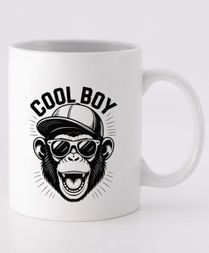 Cool boy, bílý potisk